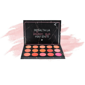Tonos Dolce Bella Paleta De 15 Rubores