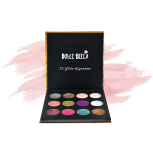 Dolce Bella Paleta De Sombras 12 Tonos Glitter