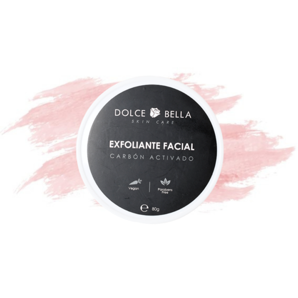 Dolce Bella Exfoliante Facial Carbón Activado