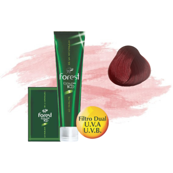 Color o tono rojo Forest Tinte 6.66