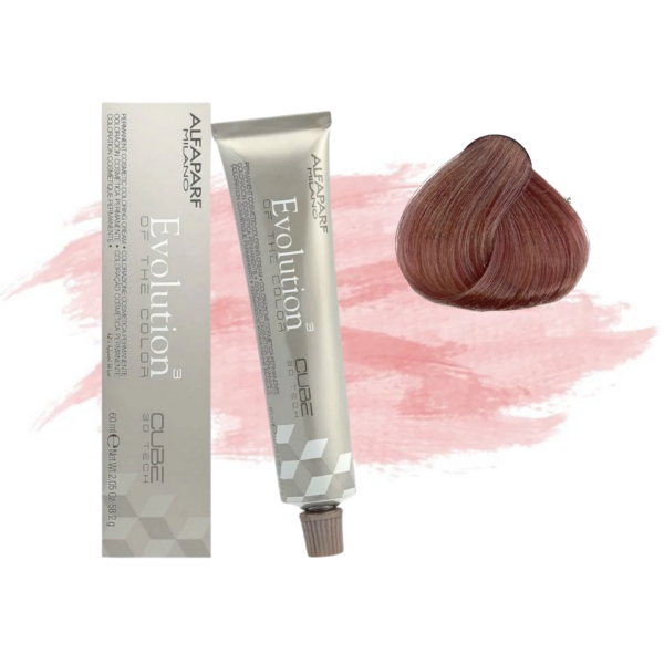Alfaparf Tinte 7.452 Rubio Medio Cobre Caoba Irisado